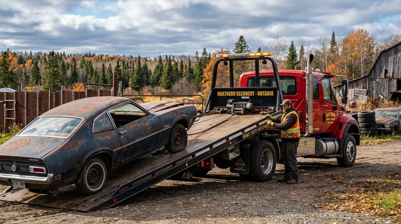Scrap Vehicle & Metal Hauling in Geraldton, Ontario